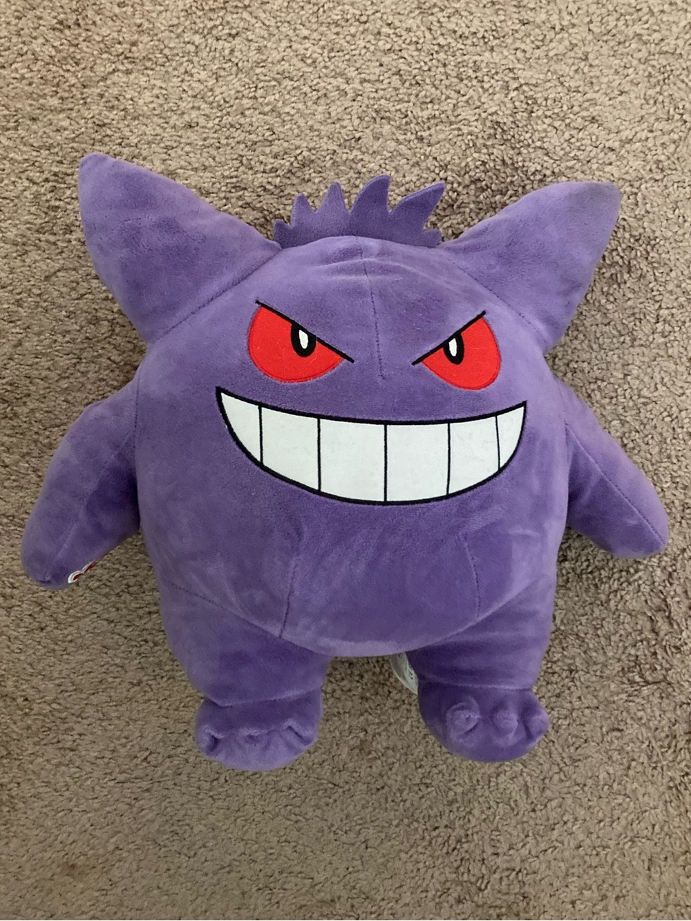 Build A Bear Pokémon Gengar 16” Talking purple plush with working sound